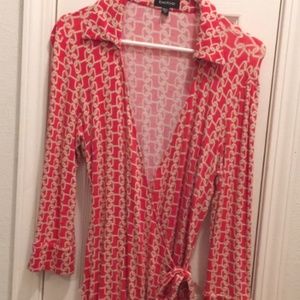 Beautiful Red BeBe dress